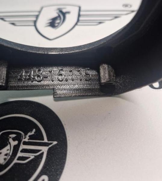 Zündapp Tachogehäuse für Hai 25 , 50 CX  448-​16.115  Struktur PETG